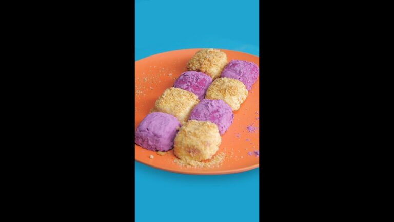 【かわいすぎ注意♡】片手で食べられる2色のミニチーズケーキ / Easy Halloween Cheesecake Cubes #Shorts 【かわいすぎ注意♡】片手で食べられる2色のミニチーズケーキ / Easy Halloween Cheesecake Cubes #Shorts