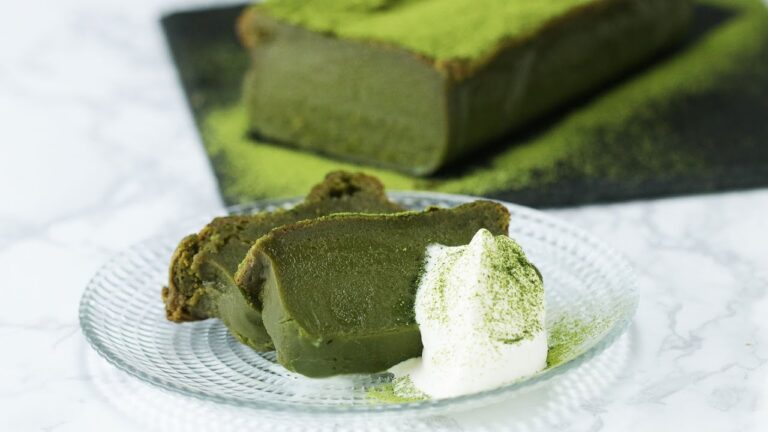 濃厚な贅沢スイーツ。抹茶テリーヌ