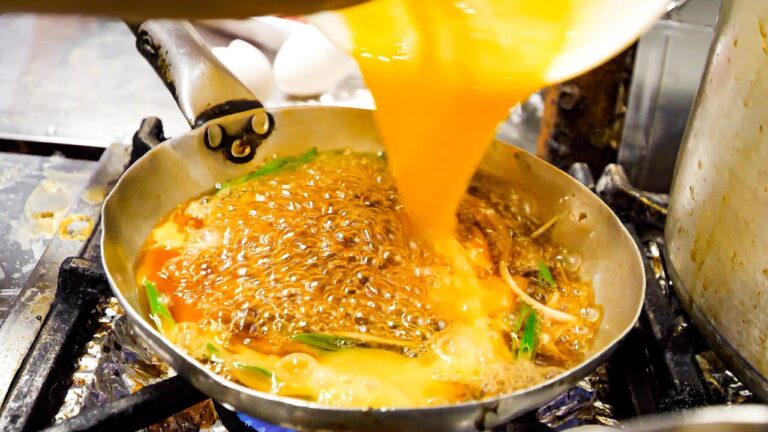 どんぶり玉子の名職人！！パパっと滑らかな手際で魅せる老舗手打ちうどん店に密着丨Japanese Noodles Udon & Soba