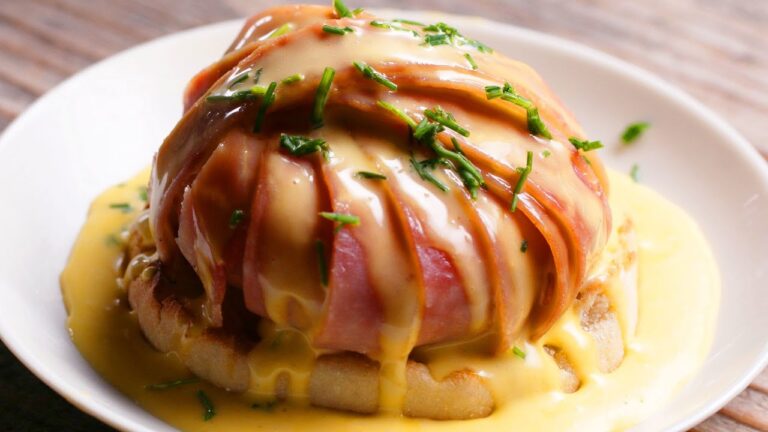 朝ごはんに♪ ドーム・ベーコンエッグマフィン