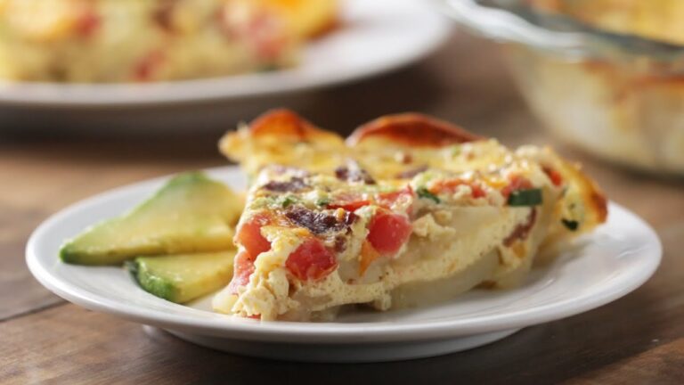 朝ごはんやブランチに！ 具沢山のポテトキッシュ