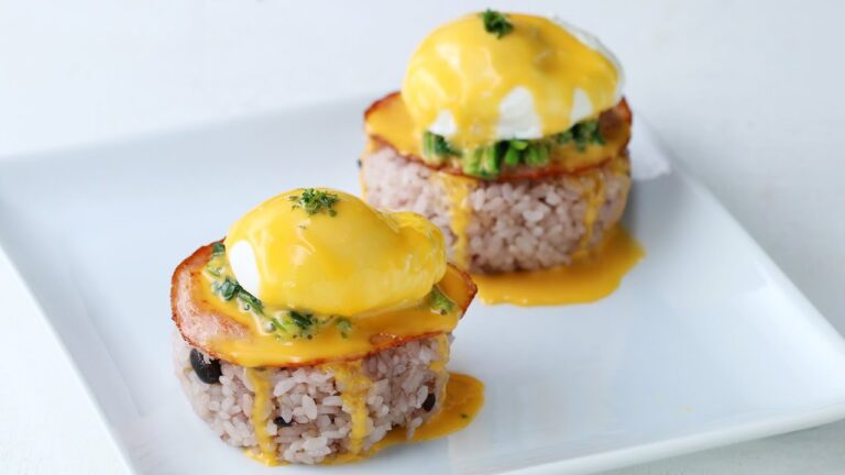 朝ごはんやブランチに♪ ライス・エッグベネディクト 朝ごはんやブランチに♪ ライス・エッグベネディクト