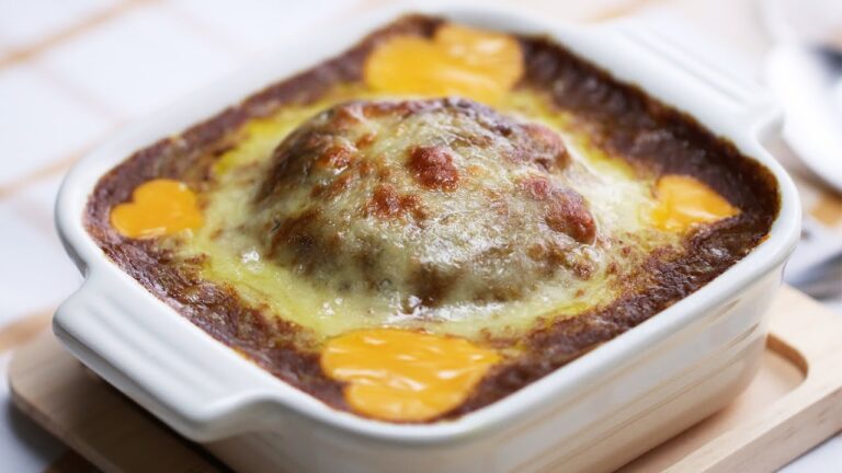 恋人へ♪ あつあつハンバーグカレードリアに挑戦！