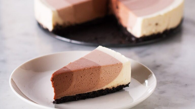 ほめられスイーツ♪ グラデーション・チョコチーズケーキ ほめられスイーツ♪ グラデーション・チョコチーズケーキ