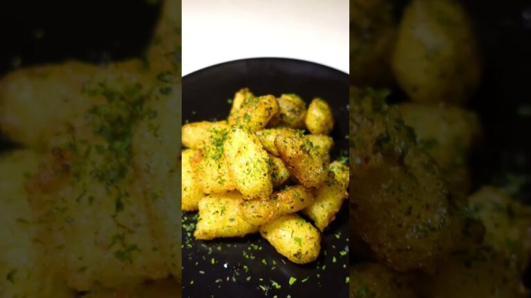 カリッとのり塩バターポテト【簡単】