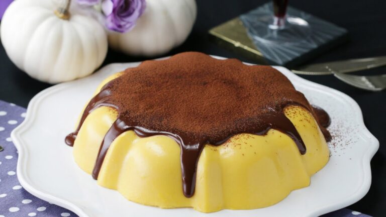 かぼちゃのフォンデュ・プリン かぼちゃのフォンデュ・プリン