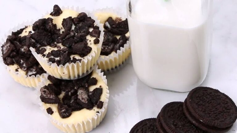 かわいいひとくちサイズ♪ クッキー&クリームチーズケーキ かわいいひとくちサイズ♪ クッキー&クリームチーズケーキ