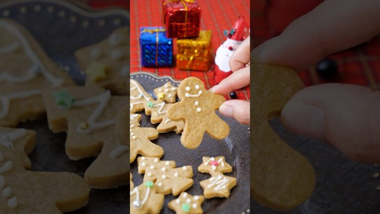 【あと8回日曜日が来るとクリスマス🎅❓】ジンシャーブレッドクッキー #クリスマス #ジンジャーブレッドクッキー #ホットケーキミックス