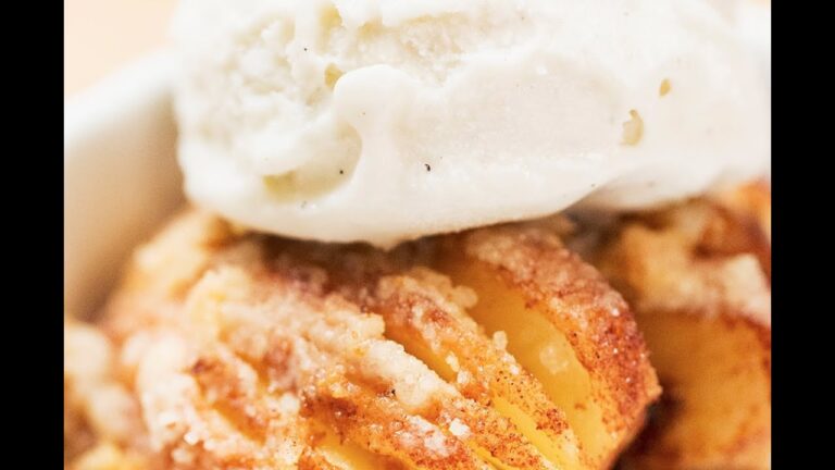 シナモン香る♪ハッセルバック焼きりんご シナモン香る♪ハッセルバック焼きりんご