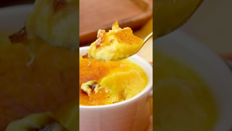 【家で作れちゃうの😱🍠】 さつまいもブリュレ #さつまいもレシピ #さつまいもスイーツ #ブリュレ