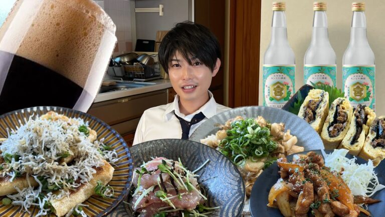 妻も絶賛！酒好き夫が作る晩酌おつまみ5品でございます！
