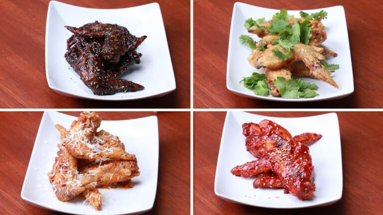 食べ比べたい😋 4種ソースの手羽先唐揚げ✨ 食べ比べたい😋 4種ソースの手羽先唐揚げ✨