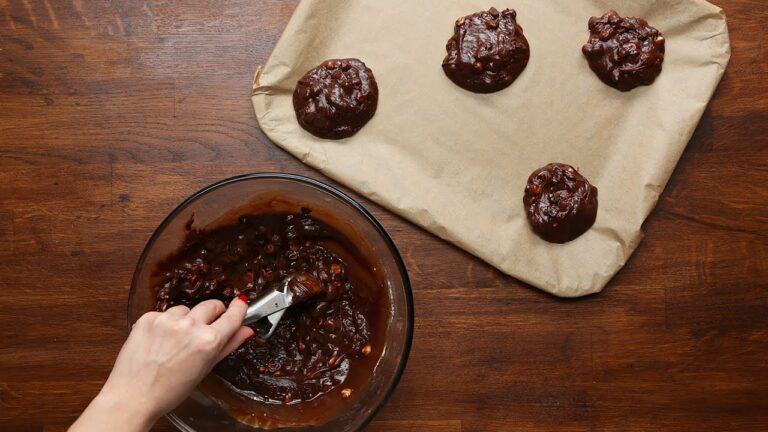 ミルクにディップしたくなる🐮ファジブラウニークッキーの作り方🍪 ミルクにディップしたくなる🐮ファジブラウニークッキーの作り方🍪