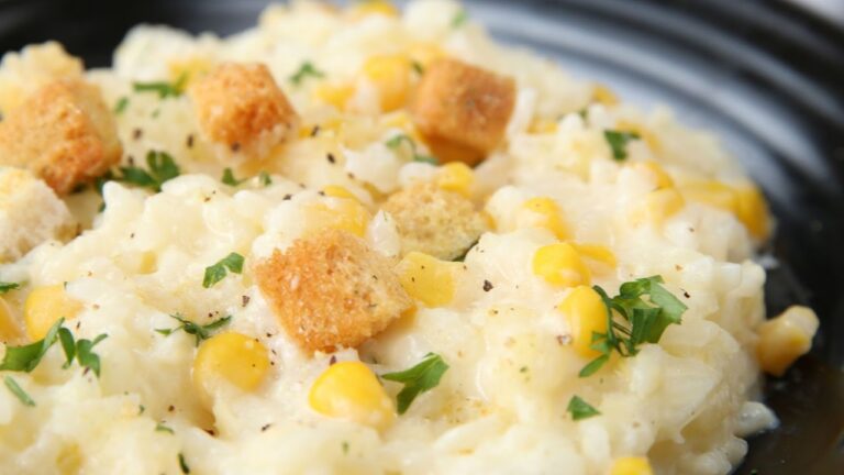 炊飯器で簡単!濃厚コーンポタージュリゾットの作り方 炊飯器で簡単!濃厚コーンポタージュリゾットの作り方