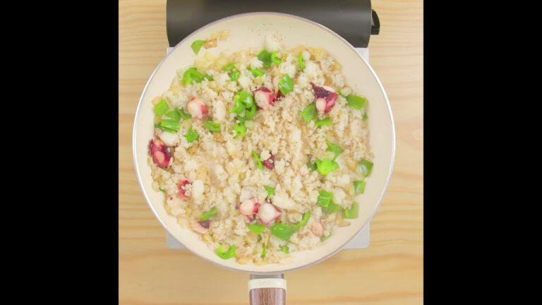 魚介とガーリックのマッチング♪ 食欲そそる タコのエスニック炒飯 #cooking  #レシピ #チャーハン