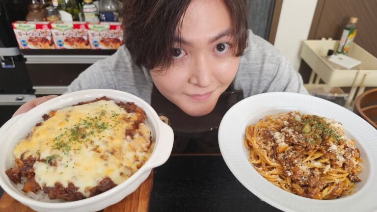 これ10分で出来ちゃダメだろ…魔法の鬼コスパミートソースであっという間に至高の二品作ります