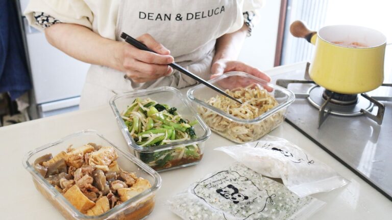 【ゆるっと作り置き】1,000円以内で5品!簡単でおいしい節約作り置き