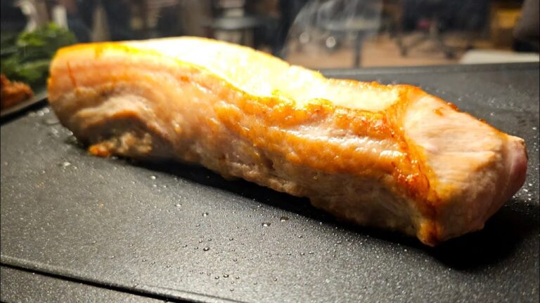 豚バラはそのまま焼け。どの店より旨いと絶賛された【至高のサムギョプサル】が「締め」まで最高でした