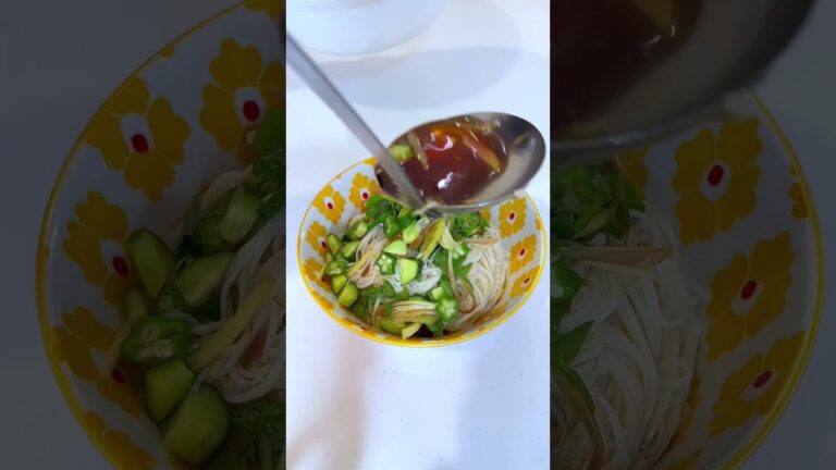 ぶっかけ野菜そうめん #簡単レシピ