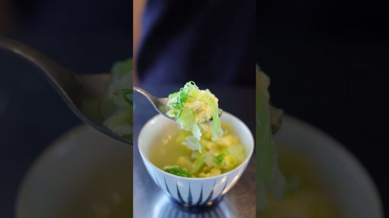 【キャベツと卵のスープ】マスタードが決め手のクセになる味わい！キャベツで簡単スープレシピ！