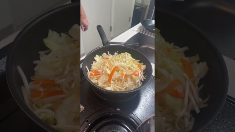 毎日野菜炒め３６日目　#野菜炒め #shorts