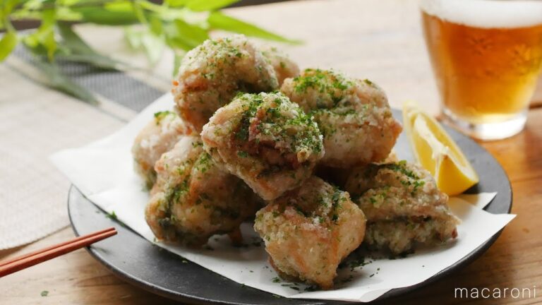 サクサク衣と磯の香りがやみつき「のり塩からあげ」のレシピ・作り方 サクサク衣と磯の香りがやみつき「のり塩からあげ」のレシピ・作り方