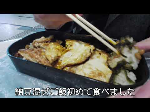 【料理編】リーマン簡単70円豆腐ステーキ納豆のり弁