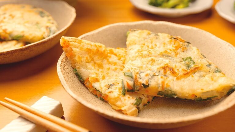 【おうち調味料で】野菜が美味しくしっかり摂れる『おてがるチヂミ』 【おうち調味料で】野菜が美味しくしっかり摂れる『おてがるチヂミ』