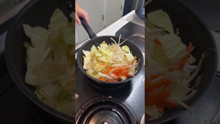 毎日野菜炒め５９日目　#野菜炒め #shorts