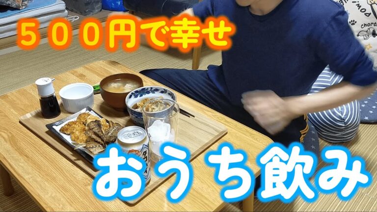 【1人飲み】500円で幸せ!!おうち飲みを堪能する節約会社員の晩酌 【1人飲み】500円で幸せ!!おうち飲みを堪能する節約会社員の晩酌