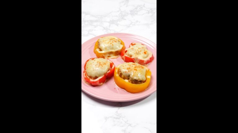 【パプリカ映え！】お祝いやイベントに！簡単ハンバーグレシピ Collaboration With DAIGOも台所 / Hamburg Steak with Peppers