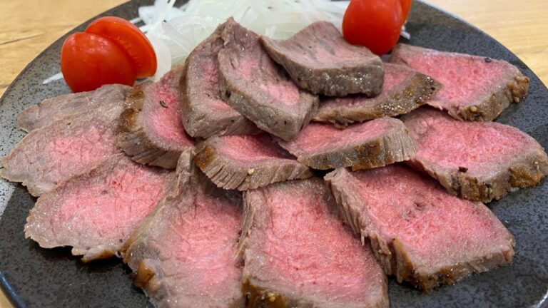 【要チェック】お家で簡単激旨ローストビーフ作れますよ！