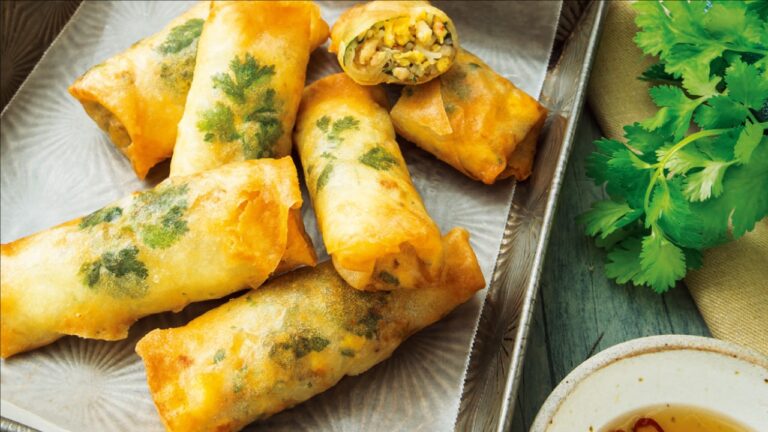 パクチーエスニック春巻き