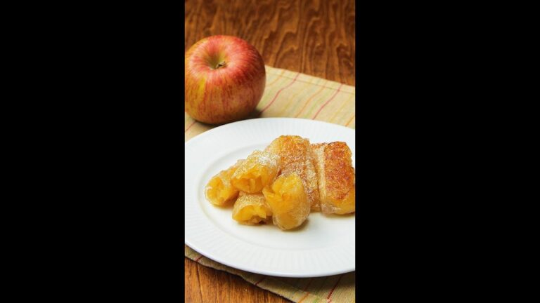 【簡単スギィ!】ライスペーパーでサクサクもっちりパイ / Crispy Mini Rice Paper Apple Pies #Shorts 【簡単スギィ!】ライスペーパーでサクサクもっちりパイ / Crispy Mini Rice Paper Apple Pies #Shorts