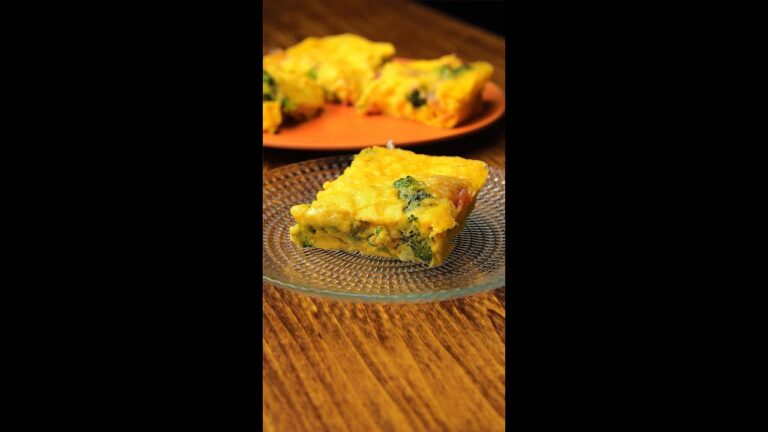 【簡単&失敗なし♡】レンジでふわふわキッシュ風オムレツ! / Fluffy Quiche-style Broccoli and Bacon Omlet #Shorts 【簡単&失敗なし♡】レンジでふわふわキッシュ風オムレツ! / Fluffy Quiche-style Broccoli and Bacon Omlet #Shorts