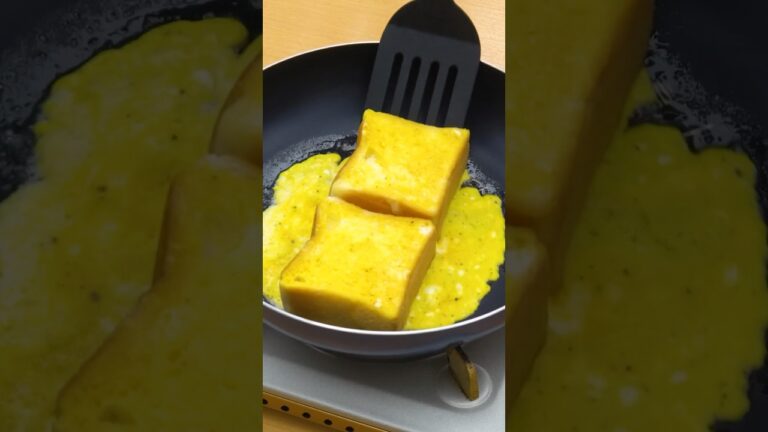 ワンパンで作れる！まんぷく朝ごはん #ワンパン #ワンパントースト #朝ごはん