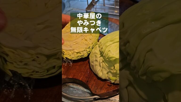 やべぇとまらん!揉むだけ!中華屋のやみつき無限キャベツ! やべぇとまらん!揉むだけ!中華屋のやみつき無限キャベツ!