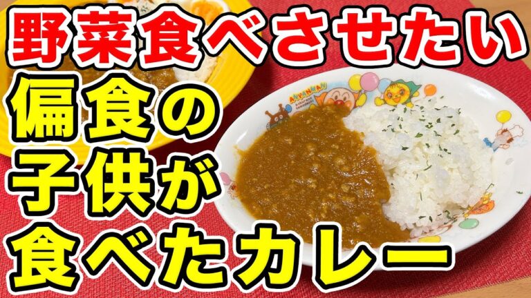【簡単レシピ】野菜嫌いの子供が食べた!豚ひき肉カレーの作り方【偏食】 【簡単レシピ】野菜嫌いの子供が食べた!豚ひき肉カレーの作り方【偏食】