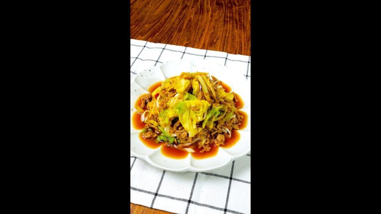 【春キャベツで白米10杯はいける絶品レシピを発見】 Collaboration With DAIGOも台所 / Spicy Cabbage Stir Fry #shorts