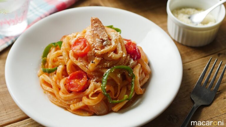 【すぐ麺】ひんやり新定番！ 冷やし ナポリタン うどん のレシピ 作り方