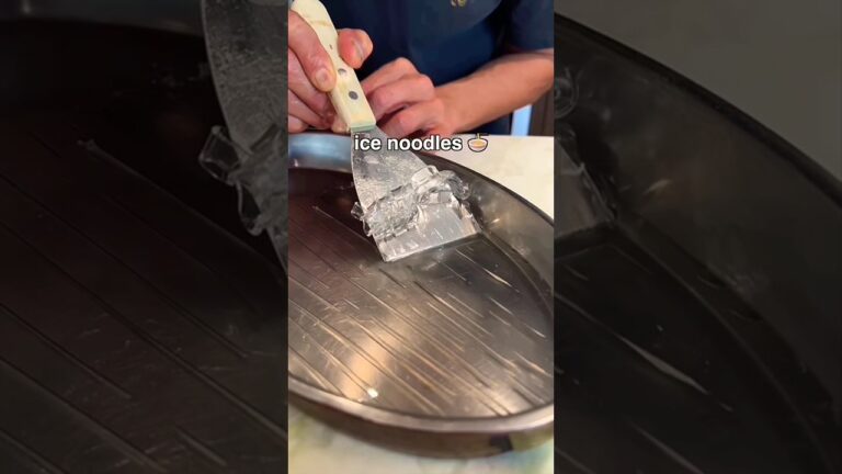 Ice noodles 🍝🧊#viral #shortsfeed #shorts