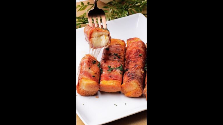 【ベーコンくるくる巻いてみて!】甘じょっぱいのが癖になる♪ベーコンロールフレンチトースト / Bacon Wrapped Egg Toasts #shorts 【ベーコンくるくる巻いてみて!】甘じょっぱいのが癖になる♪ベーコンロールフレンチトースト / Bacon Wrapped Egg Toasts #shorts