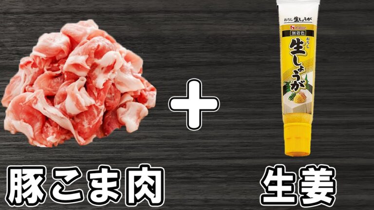 【お弁当おかず】豚こま丼の簡単レシピ！冷めても美味しいおかずの作り方！冷蔵庫にあるもので節約料理/旦那弁当/豚こまレシピ/作り置きレシピ/bento【あさごはんチャンネル】