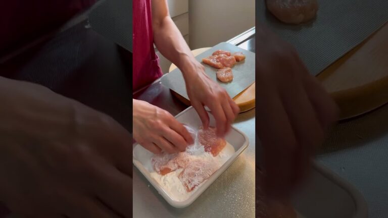 むね肉の夏野菜ソース #shorts