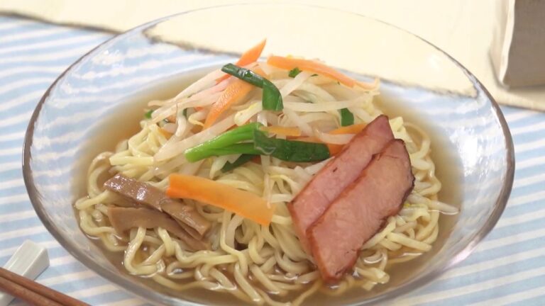 190803【涼味】野菜たっぷり！冷やしラーメン