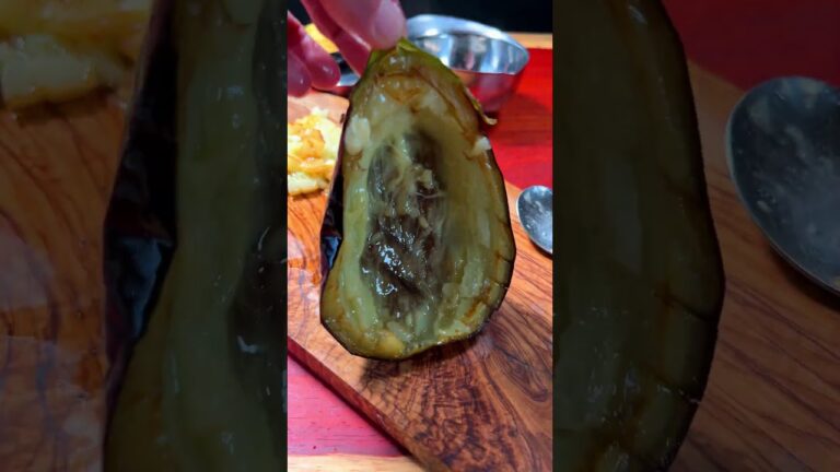 米ナスの詰め物【ASMR】 #shorts 米ナスの詰め物【ASMR】 #shorts