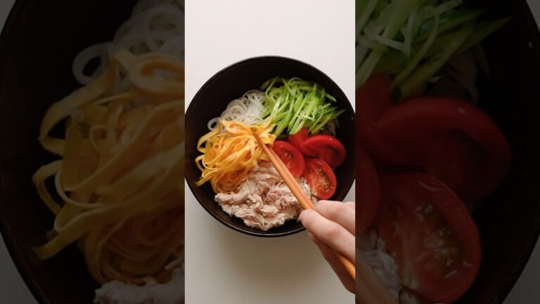 Gluten Free – Cold Ramen(Hiyashi Chuka 冷やし中華) | Japanese Cooking #healthy #japanesefood #noodles Gluten Free - Cold Ramen(Hiyashi Chuka 冷やし中華) | Japanese Cooking #healthy #japanesefood #noodles