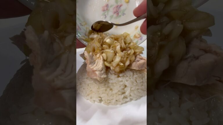 30kg痩せた男が食べているカオマンガイの作り方を紹介します！#shorts #short