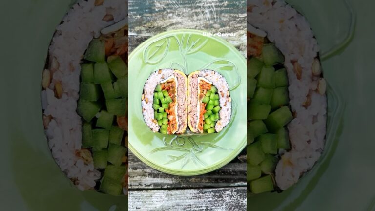 Tuna Kimchi | Folded Rice | Linhs Canvas | #cooking #recipe