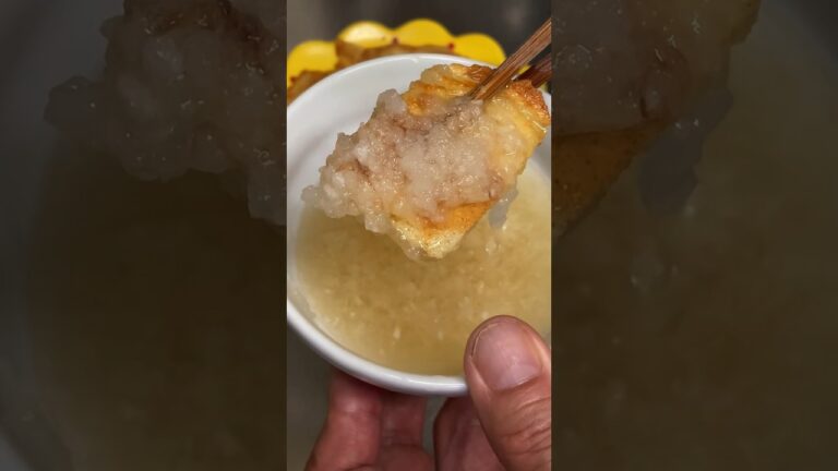 まいど‼︎ 簡単おつまみ 天ぷら粉でコーン焼き作った‼︎ 白ダシと大根おろしで頂きました。